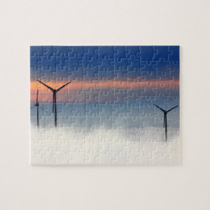 Alternatieve energie - Windenergie in de wolken Legpuzzel