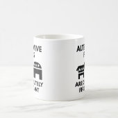 Alternatieve feiten koffiemok (Center)