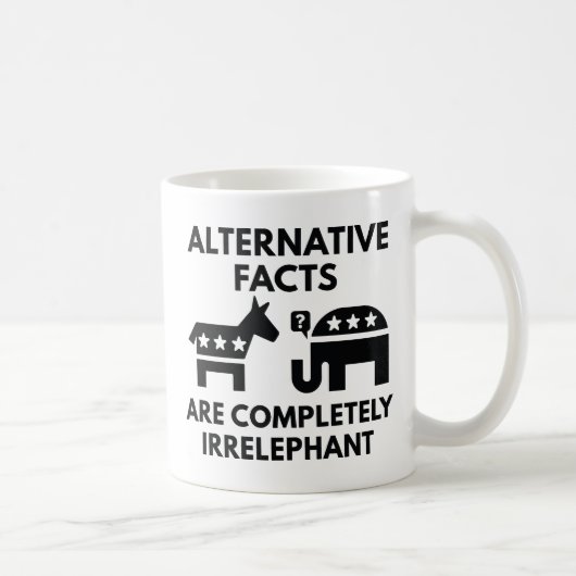 Alternatieve feiten koffiemok (Rechts)