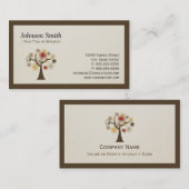 Alternatieve geneeskunde op natuurlijke weg - Leve Visitekaartje (Voorkant / Achterkant)