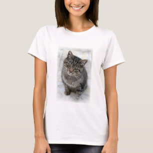 Alternatieve kleding voor dames, kruidennek T-shir T-shirt