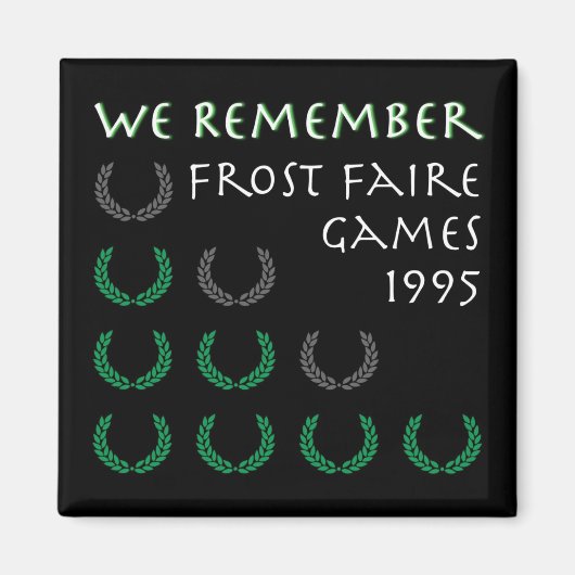 Alternatieve magneet: We onthouden Magneet (Voorkant)