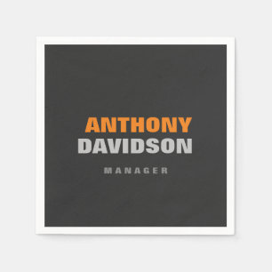 Alternatieve perfecte Oranje standaardtekst voor f Servet