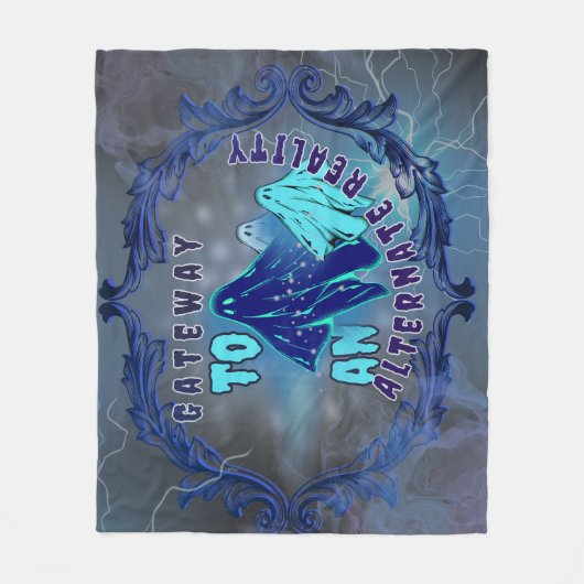 Alternatieve realiteit 2 fleece deken (Voorkant)