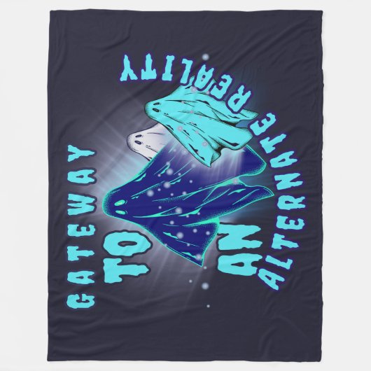 Alternatieve realiteit fleece deken (Voorkant)