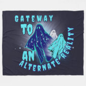 Alternatieve realiteit fleece deken (Voorkant (Horizontaal))