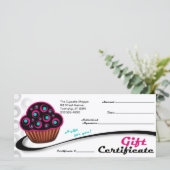 Alternatieve Retro Pink Cupcake - Cadeaubonnen (Staand voorkant)