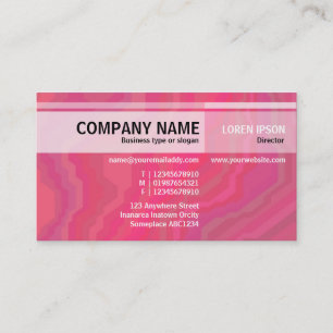 Alternatieve tafels - rood gemarmerd visitekaartje