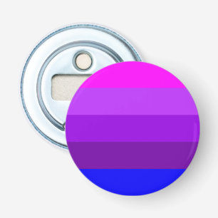 Alternatieve Transgender Pride-vlag Button Flesopener