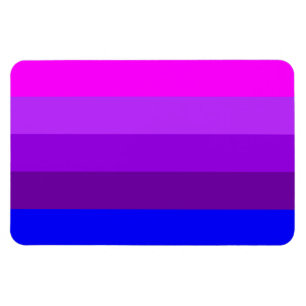 Alternatieve Transgender Pride-vlag Magneet