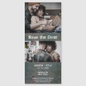 Alternative Engaged Hipster Couple Grunge Texture (Voorkant)