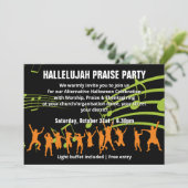 Alternative Halloween PRAISE PARTY Invitation (Debout devant)