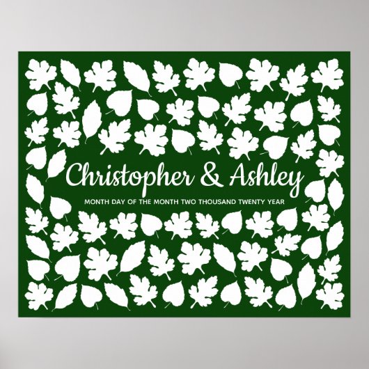 Alternative livre d'or de mariage d'automne 75 inv (Devant)