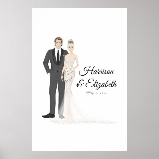 Alternative Livre d'or de mariage pour invités ave (Devant)