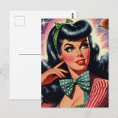 Alternative Pin Up Briefkaart (Voorkant / Achterkant)