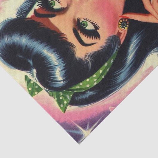 Alternative Pin Up Tissuepapier (Detail)