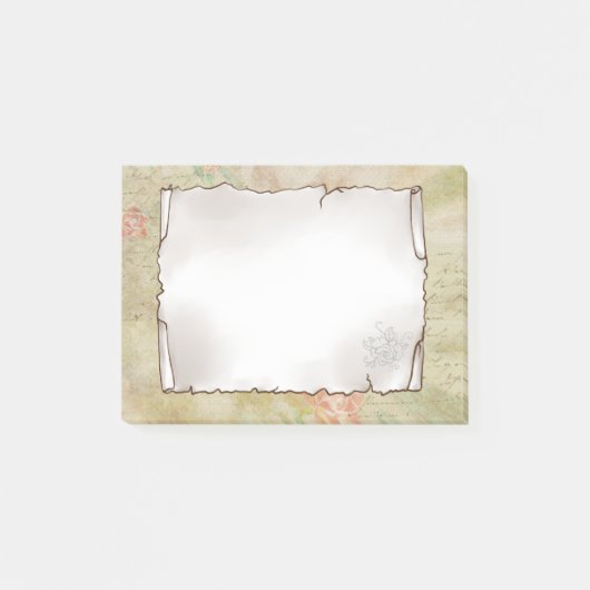 Altes Blatt post-it klebezettel Post-it® Notes (Voorkant)