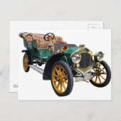 Altes Cabriolet Briefkaart (Voorkant / Achterkant)