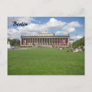 altes museum groen briefkaart