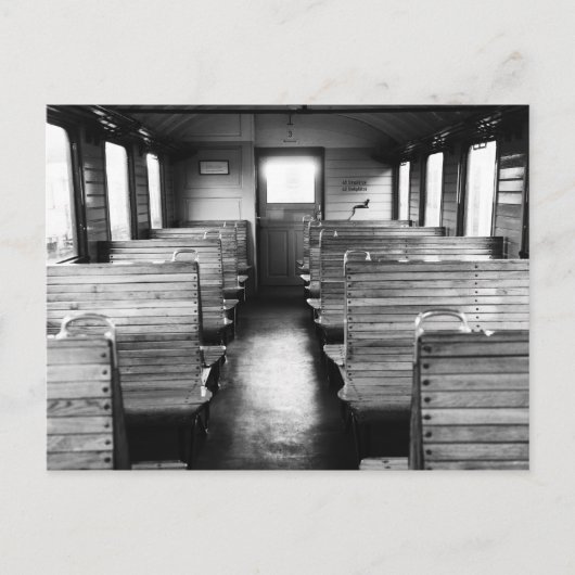 Altes Zugabteil Briefkaart (Voorkant)