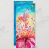 ALTHEA /Grillige Fee op de Roze Bloem (Voorkant / Achterkant)