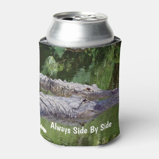 Altijd aan uw zijde Alligator Koelbox Blikjeskoeler (Blikje Voorkant)