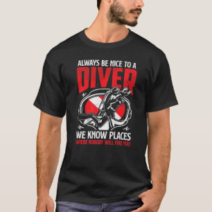 Altijd aangenaam om een duikduikduikduikduiker Fl T-shirt