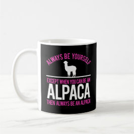 Altijd al een Alpaca Funny Alpacas Koffiemok