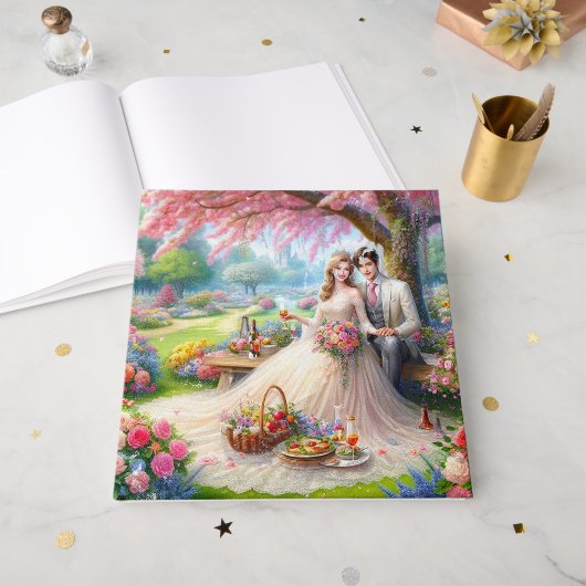 Altijd betoverd gastenboek (Voorkant open)