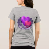 Altijd bij mij Tri-Blend shirt (Achterkant)