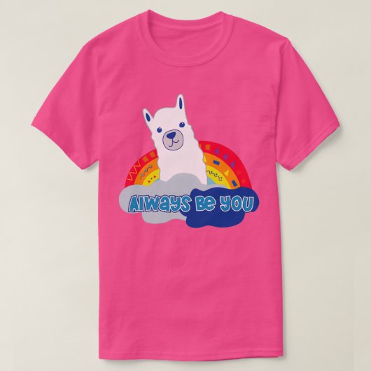 Altijd de Llama-versie T-shirt (Design voorkant)