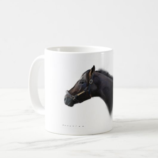 Altijd Drink koffie Koffiemok (Voorkant links)