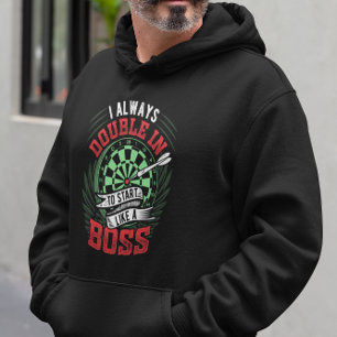 Altijd dubbel in als een baas - Epic Dart Legend Hoodie