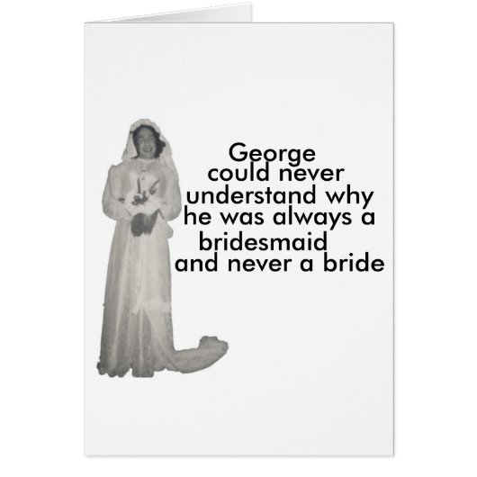 Altijd een bruidsmeisje (Voorkant)