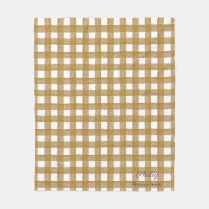 Altijd een klassiek fleece deken