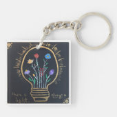 "Altijd een lichte" Sleutelhanger (Achterkant)