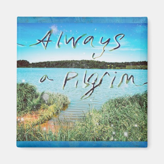 Altijd een pelgrim magneet (Voorkant)