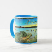 Altijd een pelgrim mok (Voorkant links)