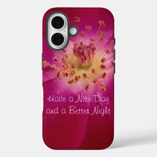 Altijd een prettige dag houding hebben Case-Mate iPhone case (Achterkant)