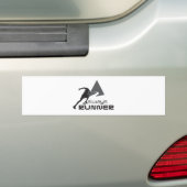 Altijd een Runner Bumpersticker (Op auto)