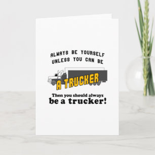 Altijd een trucker zijn kaart