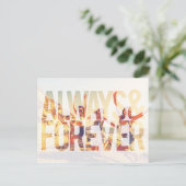 Altijd en altijd Bridesmaid-voorstel Briefkaart (Staand voorkant)