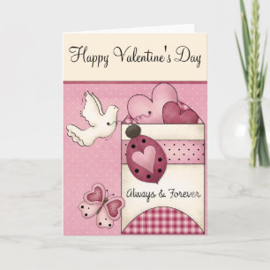 Altijd en altijd ~ Valentijnsdag/liefdesKaart Feestdagen Kaart