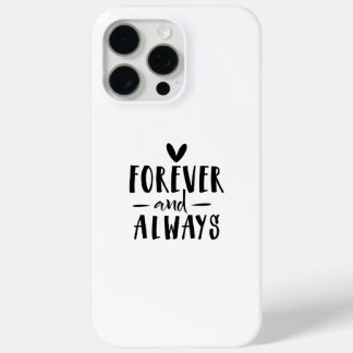 Altijd en voor altijd iPhone 15 pro max hoesje