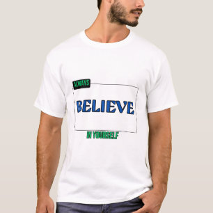 ALTIJD GELOOF IN JULLIE T-SHIRT