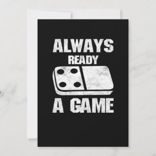 Altijd gereed voor Dominosen Tiles Puzzler Game Gi Kaart