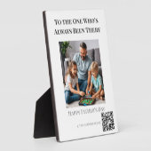 Altijd geweest, Vaderdag Fotoplaat (Zijkant)