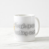 Altijd glimlachen koffiemok (Voorkant rechts)