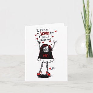 ALTIJD GRATEFUL BEDANKKAART