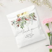 Altijd groene elegante bruidsdouche bedankt bedankzakje (Gezegeld)